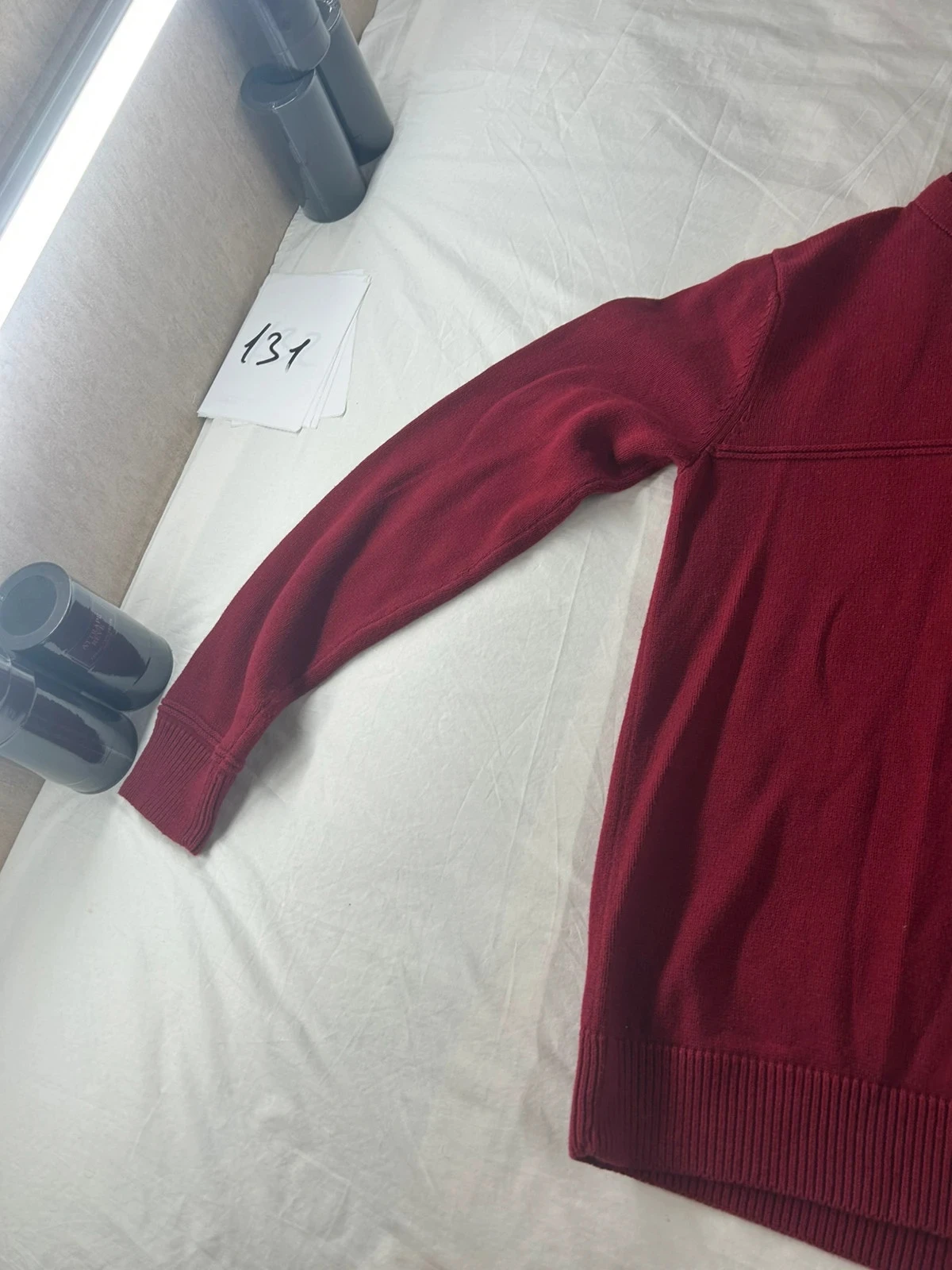 Sudadera roja burdeos Jules – photo 4
